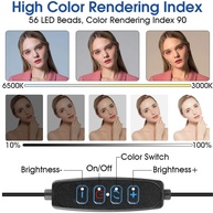 Ring Light 16cm: Iluminação Perfeita para Vídeos! - imagem 3