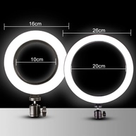 Ring Light 26cm: Iluminação Perfeita para Vídeos! - imagem 3
