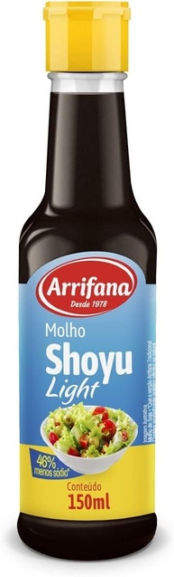 Arrifana Molho Shoyu Light De 150 Ml - imagem 1