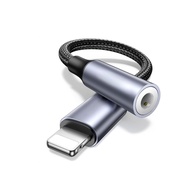 Adaptador Lightning para P2 3.5mm com Controle de Volume e Microfone - Compatível iPhone 5-14 Pro Max - imagem 1