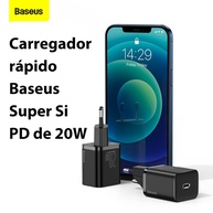 Baseus 20W Turbo: Carregador Rápido + Cabo Lightning - imagem 2