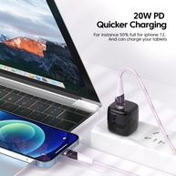 Cabo USB-C Lightning 20W Essager: Carregamento Turbo! - imagem 2