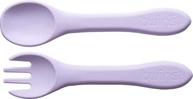 Kit Alimentação Bebê Silicone Completo 9 Peças - BLW, Antiderrapante, Livre de BPA (LILÁS) - imagem 5