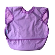 Babador Regata Impermeável Lilás - Proteção Total Contra Manchas para Bebês - imagem 4