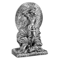 Deusa Lilith Poder e Sedução - Estátua de Resina para Decoração e Práticas Wiccanas (Prata) - imagem 3