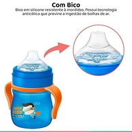 Caneca Aprendizado Evolution Lillo com Alça e Bico Silicone - 150ml | Segura e Divertida para Bebês - imagem 5