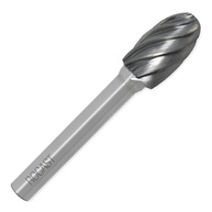 Lima Rotativa Oval 8mm: Desbaste Impecável em Alumínio - imagem 1