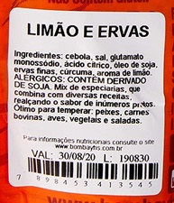 Limao E Ervas Bombay 50G - imagem 4