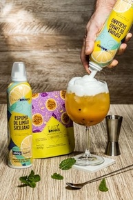 Spray de Espuma para drinks (Limão Siciliano) - imagem 4