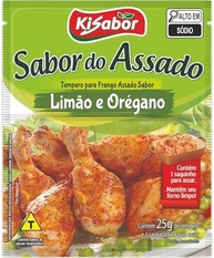 KiSabor Tempero Sabor Do Assado Limão E Orégano Kisabor 25 Gramas - imagem 4