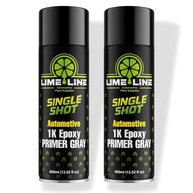 LiME LiNE Tinta spray aerossol primer epóxi 1K - Adesão automotiva de metal desencapado e proteção contra ferrugem - Grau profissional - Cinza 400 ml - imagem 1
