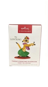 Hallmark Ornamento Limitado Timon Dança Rei Leão Disney 2024 - Lembrança Exclusiva - imagem 2