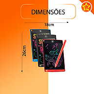 Lousa Mágica LCD 10": Desenhe e Apague Sem Limites! - imagem 2