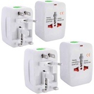 Kit 2 Adaptadores de Tomada Universal Bivolt: Sua Viagem Sem Limites! - imagem 1
