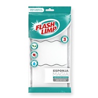 Flash Limp - Conjunto com 3 Esponjas Mágicas para Remover Rabiscos, Lápis de Cor e Giz de Cera - imagem 2