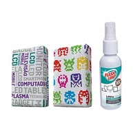 Flash Limp KIT0528 - Kit com 2 Esponjas Microfibra e 1 Limpa Telas Spray 120ml - imagem 1