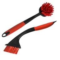 Kit 2 Escovas Multiuso Profissionais - Limpa Rejuntes, Frestas e Cantos | Ideal para Pisos, Roupas e Superfícies - imagem 2