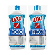 Limpa Box Blindex UAU: Kit com 2 Detergentes 200ml - imagem 1