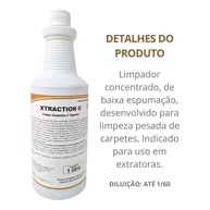 Limpa Carpetes e Tapetes Xtraction II - 1L | Fórmula Profissional para Limpeza Profunda - imagem 5