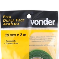 Fita Dupla Face VONDER: Fixação Forte e Limpa! - imagem 2