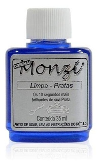 Limpa Pratas Original Monzi - 24 Frascos de 35ml - Fórmula Profissional para Brilho e Proteção - imagem 3
