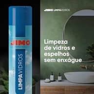 JIMO Limpa Vidros Carro - Vitrine, Janela e Espelho | Espuma Não Escorre | 400ml - imagem 5