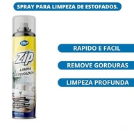 Kit 3 Espuma Limpa Estofados Zip 300ml - Limpeza Profunda Sem Enxágue - imagem 5