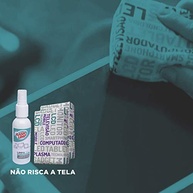 Flash Limp KIT0528 - Kit com 2 Esponjas Microfibra e 1 Limpa Telas Spray 120ml - imagem 2