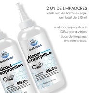 Kit Limpa Telas 2x 120ml + Pano Microfibra - Limpeza Profissional para Eletrônicos, Celulares e Lentes - imagem 3