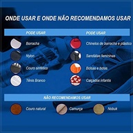 kit 3 Limpa Tênis Premium Espuma Magica para Calcados Petroplus Nylon Borracha Tecido Couro Sintetico - imagem 4