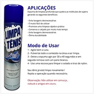 kit 3 Limpa Tênis Premium Espuma Magica para Calcados Petroplus Nylon Borracha Tecido Couro Sintetico - imagem 2