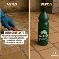 Kit Sanlimp Limpa Pedra e Pisos 2x1L - Ácido Muriático Profissional para Limpeza Pós-Obra - imagem 3