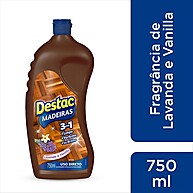 Limpa Piso Destac Madeira Lavanda e Vanilla 750ml – Brilho e Perfume em Um Só Passo - imagem 1