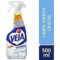 Limpa Vidros Veja Vidrex Cristal 500ml – Brilho Sem Esforço! - imagem 1