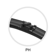 Par de Palhetas Limpador Parabrisa Mercedes C180 2011-2013 - Visão Clara e Segura - imagem 3