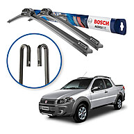 Limpador Bosch Fiat Strada 2014-2019: Limpeza Silenciosa e Duradoura - imagem 1