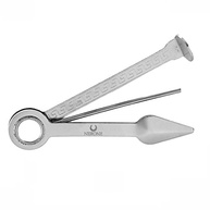 Limpador Multiuso para Cachimbos 3x1 NERONE Capsule - Metal Prata - imagem 2