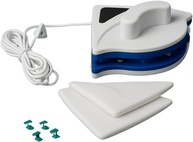 Limpador Magnético para Vidros com Duas Faces - Limpeza Simultânea e Segura para Janelas, Box e Espelhos - imagem 1