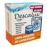 limpador-e-de-a-para-maquina-300g-descalux-com-odores-wash-incrustacoes-lavar-remove-oxigenio-ativo-a
