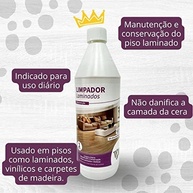 Limpador de Pisos Laminados e Vinílicos Concentrado 1L - W&W | Limpeza Profunda e Segura - imagem 5