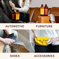 Leather Honey Limpador de Couro - Fórmula Pronta para Usar, Segura e Eficiente para Móveis, Automóveis e Acessórios em Couro - imagem 3