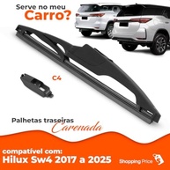 Palheta Limpadora Traseira Vigia Carenada 11" Hilux SW4 2017-2025: Visão Clara e Segura - imagem 4