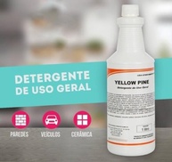 Detergente Yellow Pine Desengraxante Neutro Spartan 1L - Potente Limpeza Profissional - imagem 3