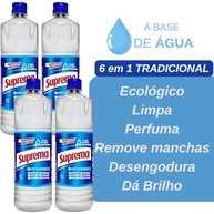 Kit com 4 Removedores Suprema Tradicional 1L - Limpeza Profunda e Eficaz - imagem 3