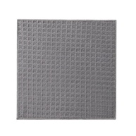 Guardanapos de Mesa Cinza Waffle em Algodão - 25x25 cm - Pano de Limpeza Multiuso para Cozinha - imagem 2