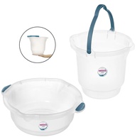 Kit Balde 8,5L + Bacia Plástica para Limpeza - Sanremo | Ideal para Casa e Lavanderia - imagem 1