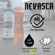 Detergente Automotivo Cadillac Nevasca Super Concentrado 500ml - Limpeza Profissional 1:1600 - imagem 3