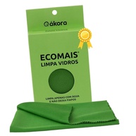 ECOMAIS Pano Limpa Vidro - Limpeza Impecável e Sem Riscos para Janelas e Espelhos - imagem 1