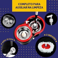 Mop Giratório com Cesto em Inox - Limpeza Eficiente e Higiênica - imagem 4