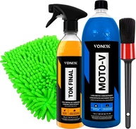 Kit Completo Detalhamento Automotivo Moto-V Vonixx: Limpeza e Brilho Impecáveis - imagem 1